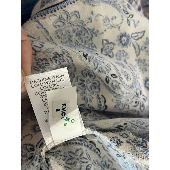 J. Jill Size Large Tunic Top Boho Hippie Festival NEW casual tassels embroidered - Picture 11 of 11